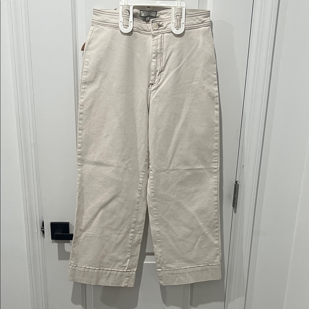 bagatelle Cream Wide-Leg Pants